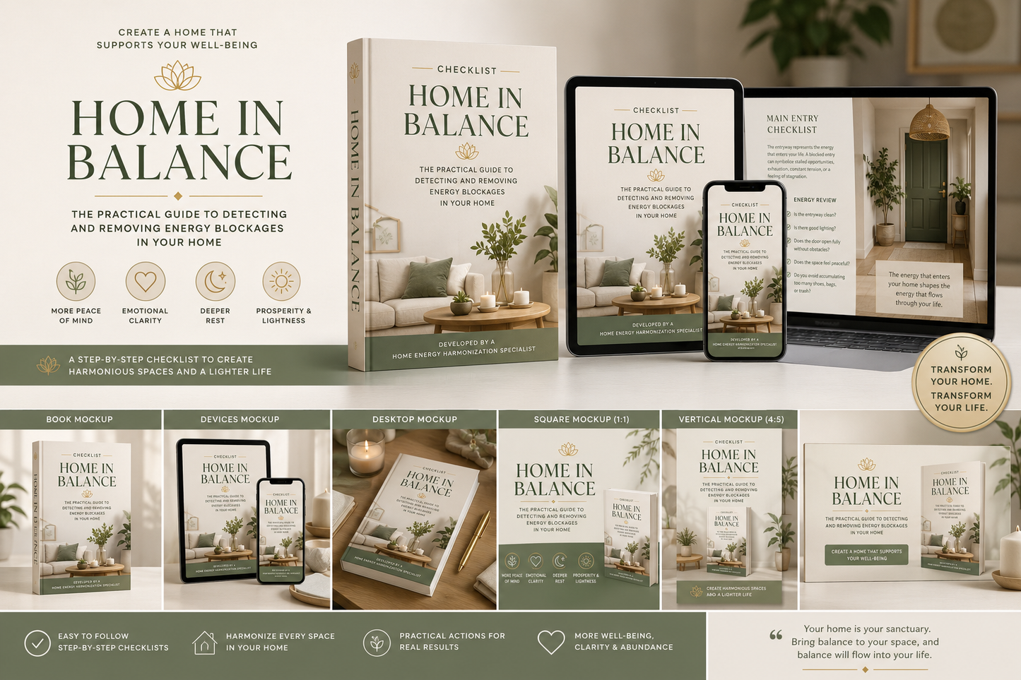 Checklist "Home in Balance"